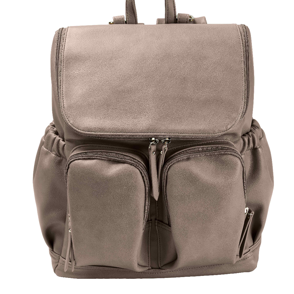 OiOi Diaper Backpack in Taupe